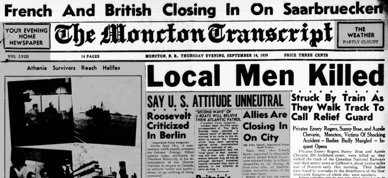 First Canadian Army Casualty